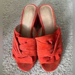 Orange Halogen shoes